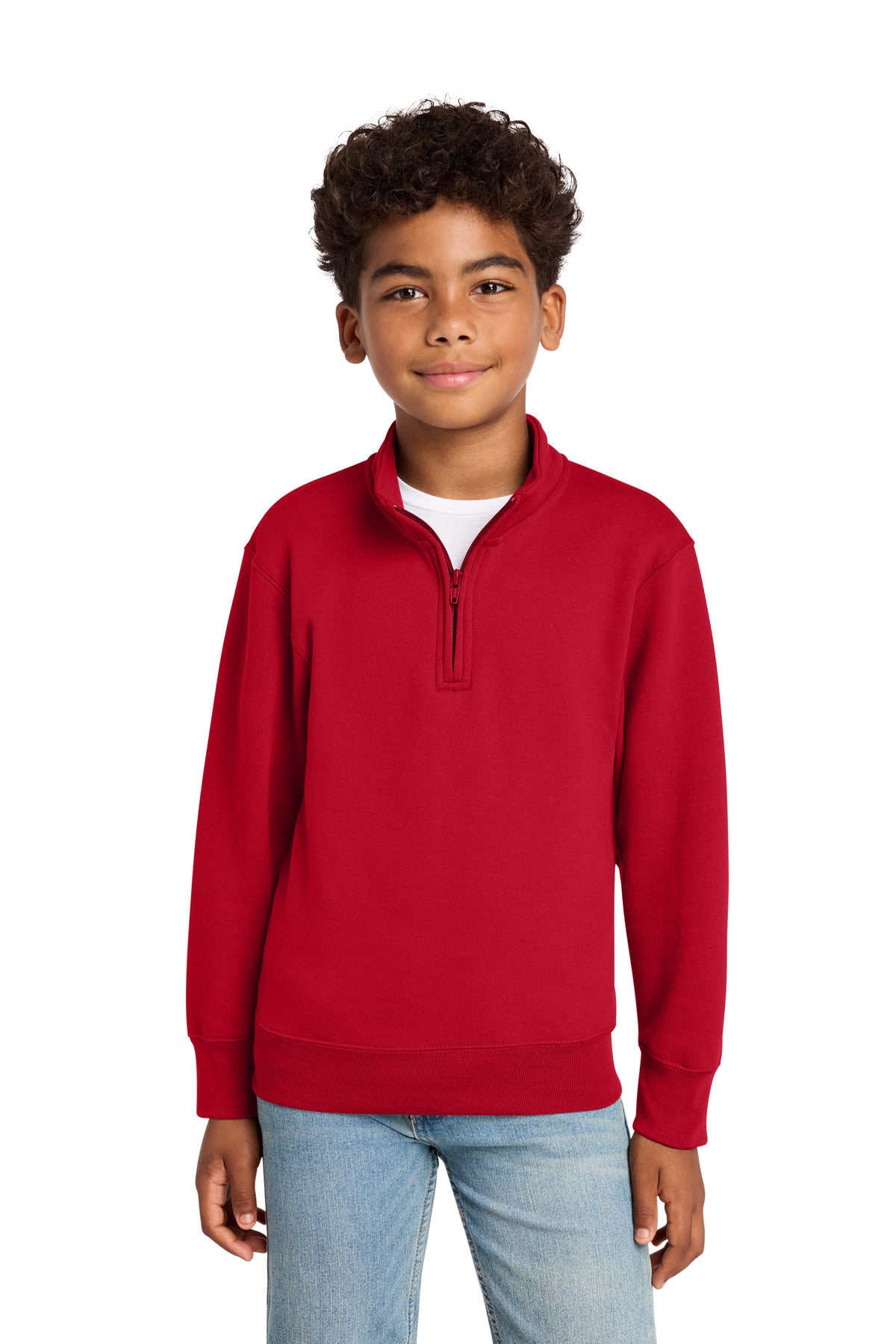 Port & Co ®  Youth Core Fleece 1/4-Zip Pullover Sweatshirt PC78YQ