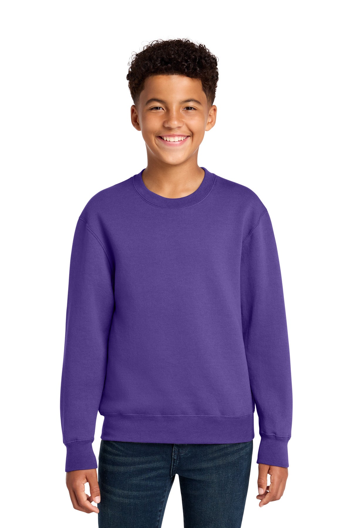 Port & Co ®  Youth Core Fleece Crewneck Sweatshirt PC78Y