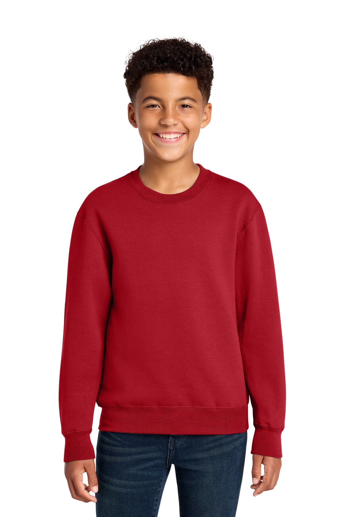 Port & Co ®  Youth Core Fleece Crewneck Sweatshirt PC78Y