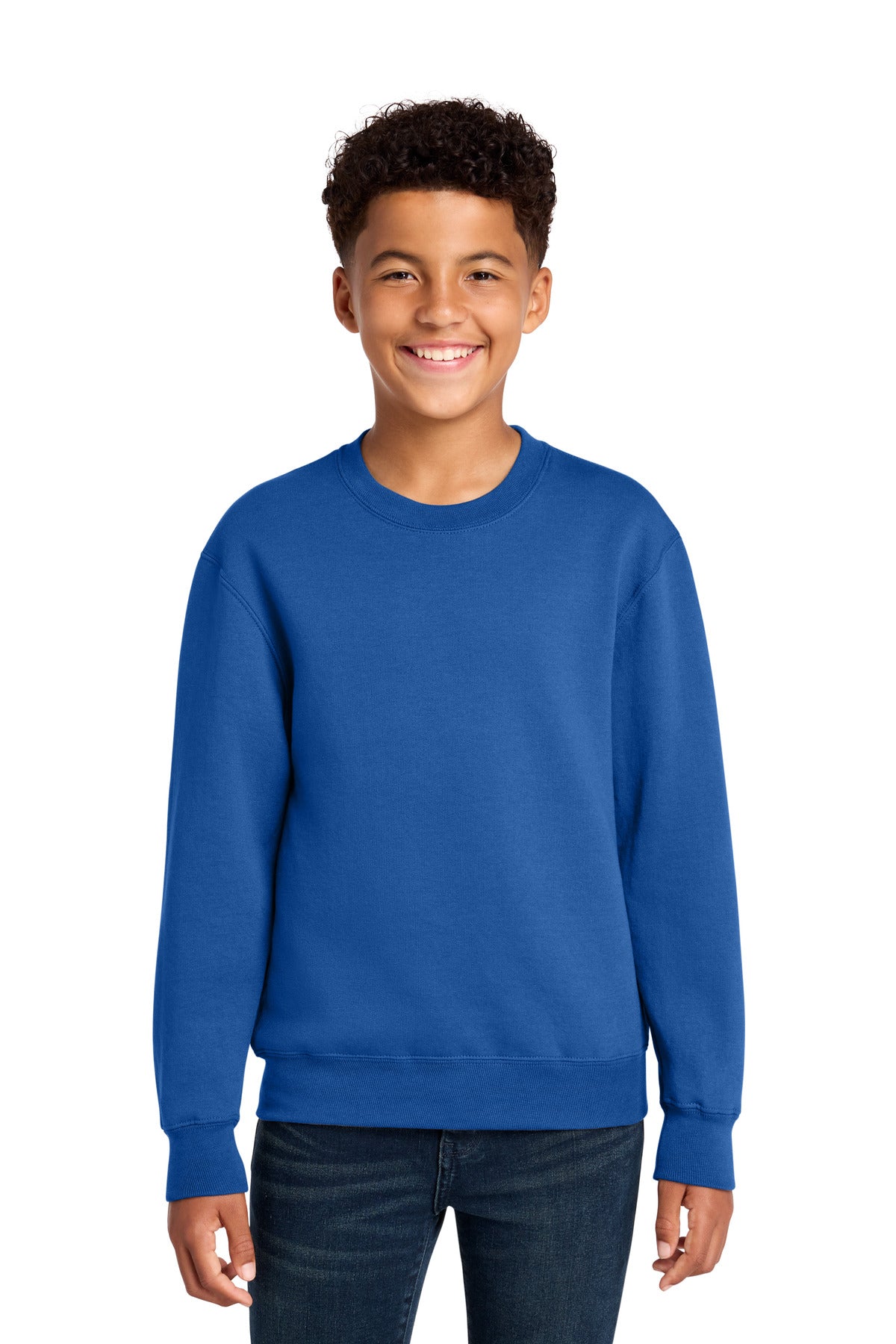 Port & Co ®  Youth Core Fleece Crewneck Sweatshirt PC78Y