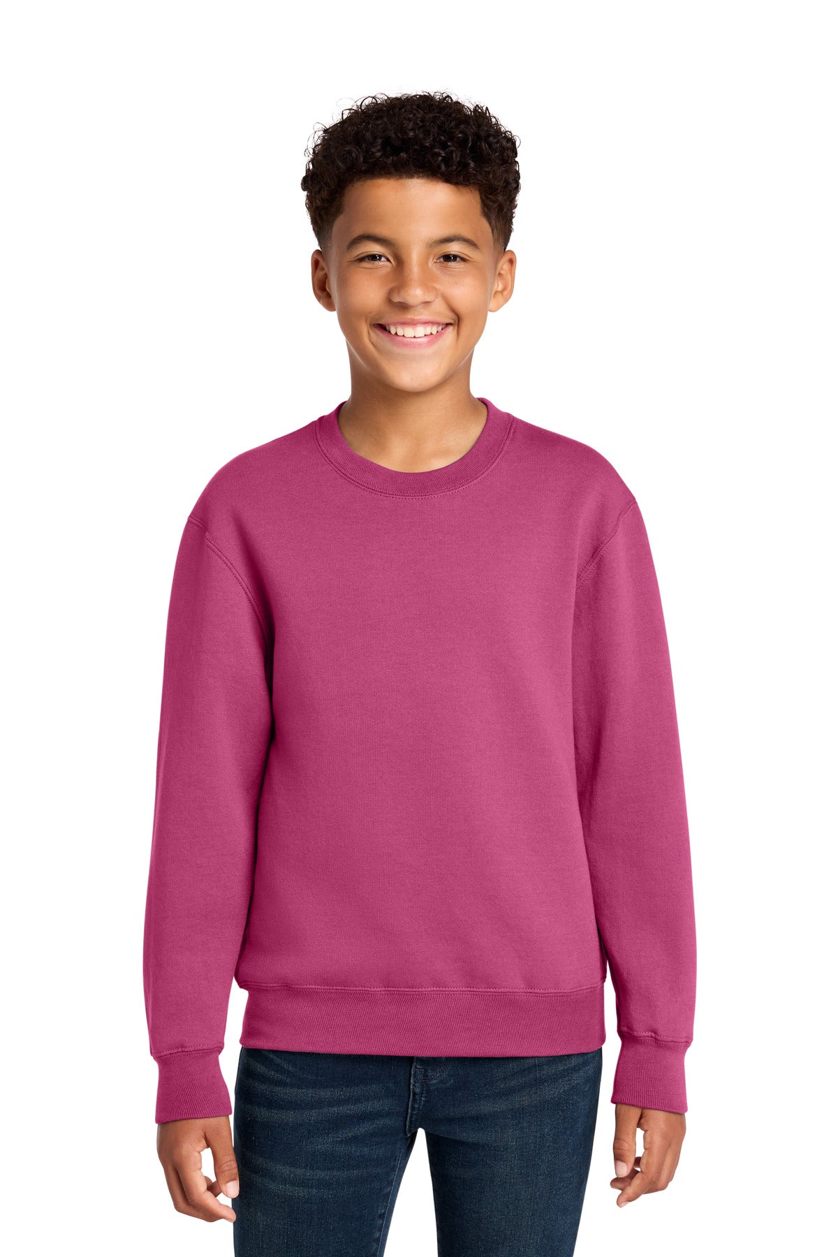 Port & Co ®  Youth Core Fleece Crewneck Sweatshirt PC78Y