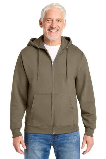 Port & Co ®  Core Fleece Full-Zip Hooded Sweatshirt. PC78ZH