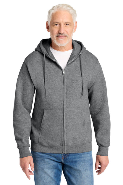 Port & Co ®  Core Fleece Full-Zip Hooded Sweatshirt. PC78ZH