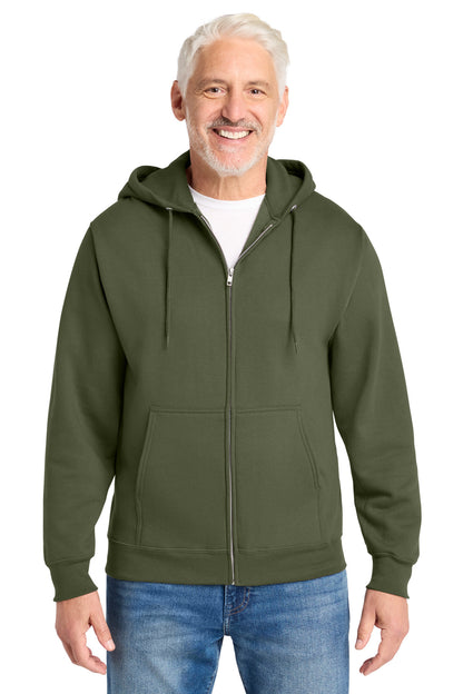Port & Co ®  Core Fleece Full-Zip Hooded Sweatshirt. PC78ZH