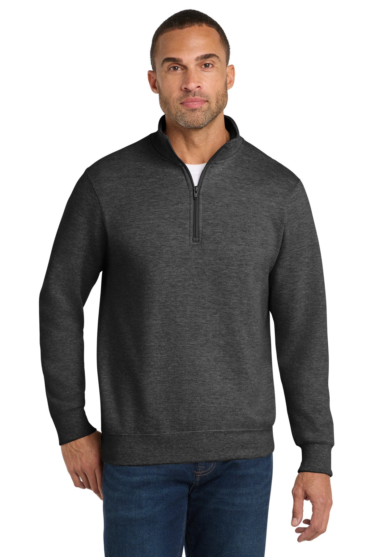 Port & Co ®  Fan Favorite Fleece 1/4-Zip Pullover Sweatshirt. PC850Q