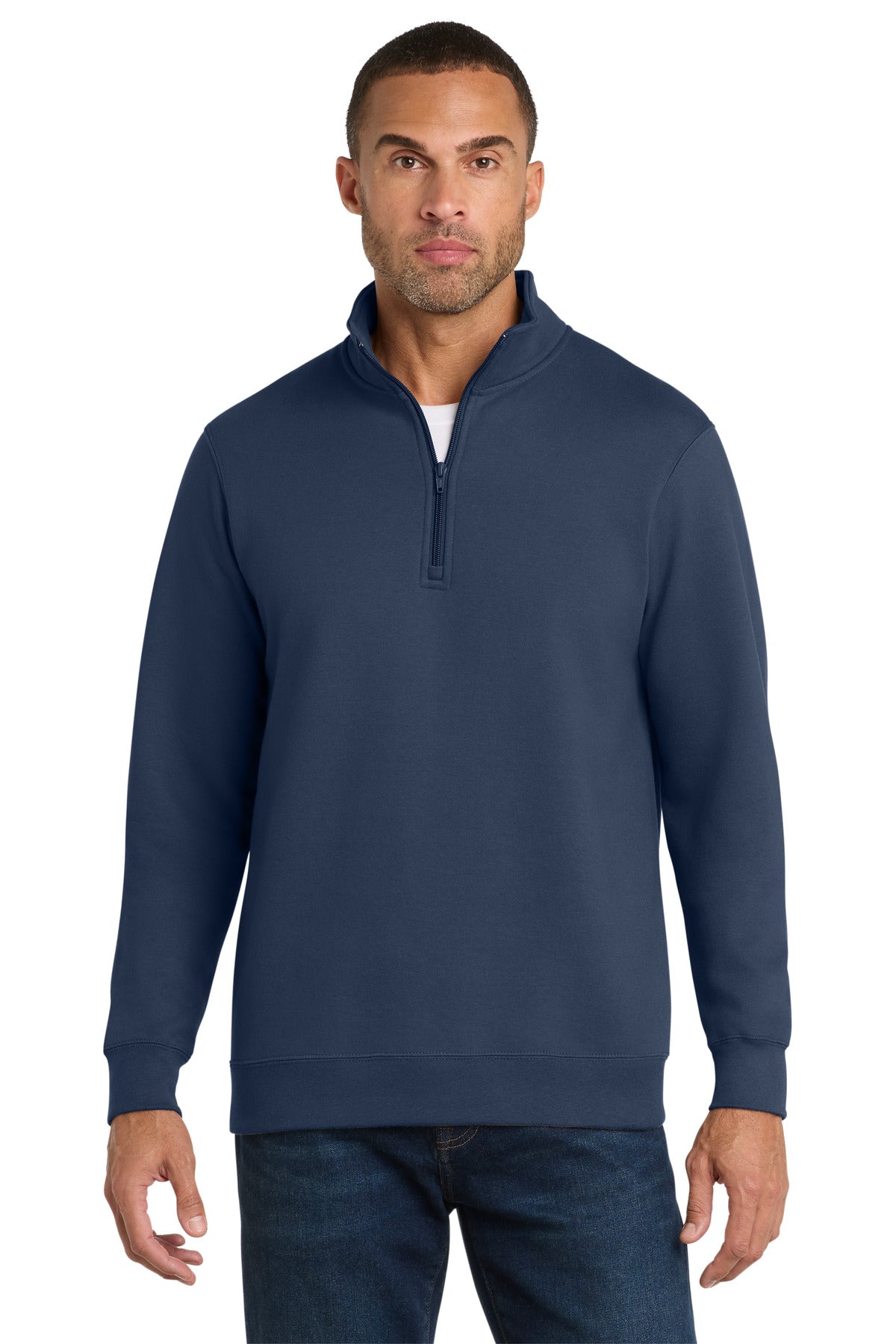 Port & Co ®  Fan Favorite Fleece 1/4-Zip Pullover Sweatshirt. PC850Q