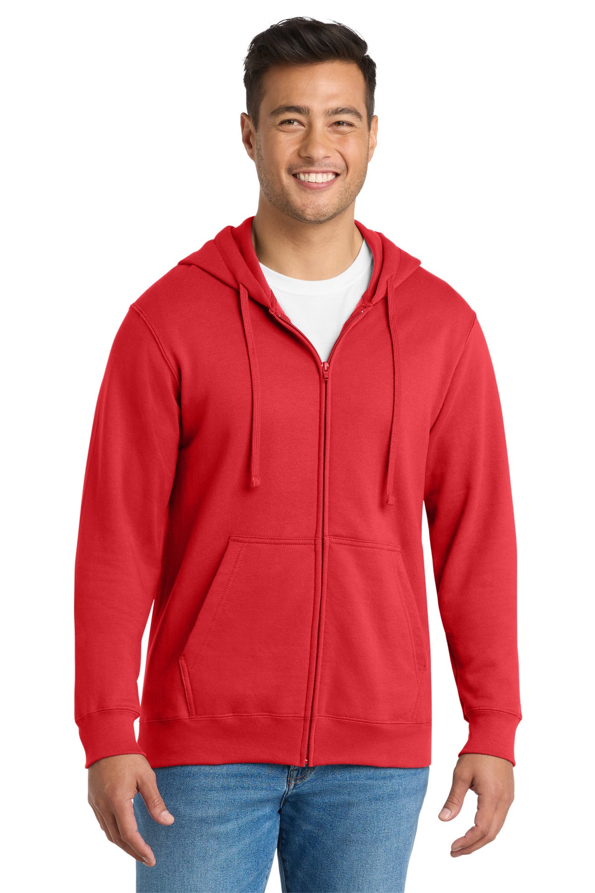Port & Co ®  Fan Favorite Fleece Full-Zip Hooded Sweatshirt. PC850ZH