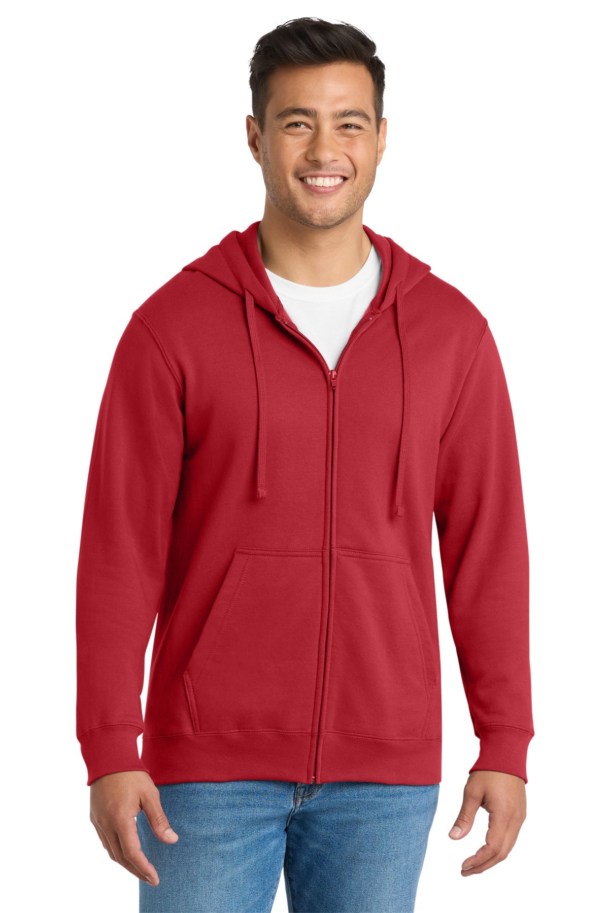 Port & Co ®  Fan Favorite Fleece Full-Zip Hooded Sweatshirt. PC850ZH