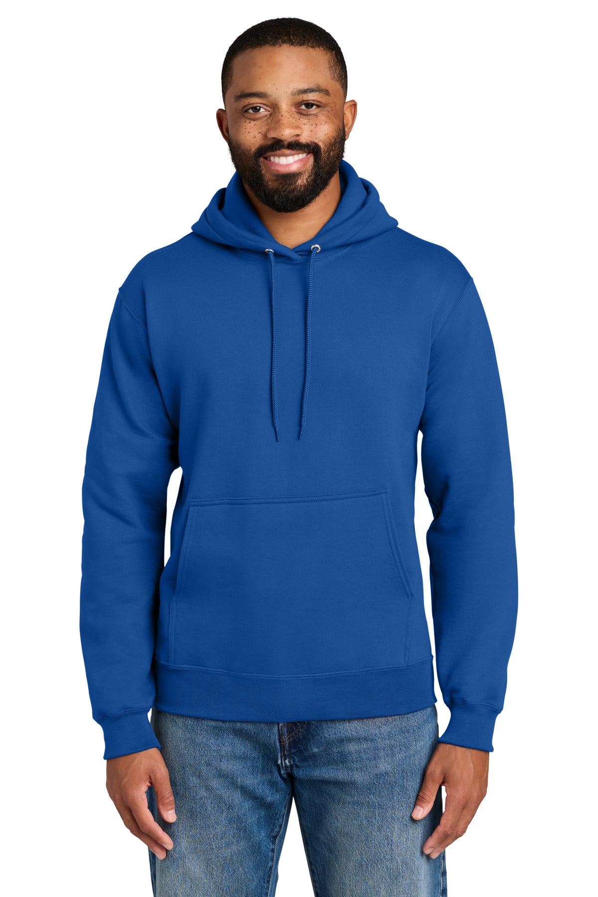 Port & Co ®  Essential Fleece Pullover Hooded Sweatshirt.  PC90H