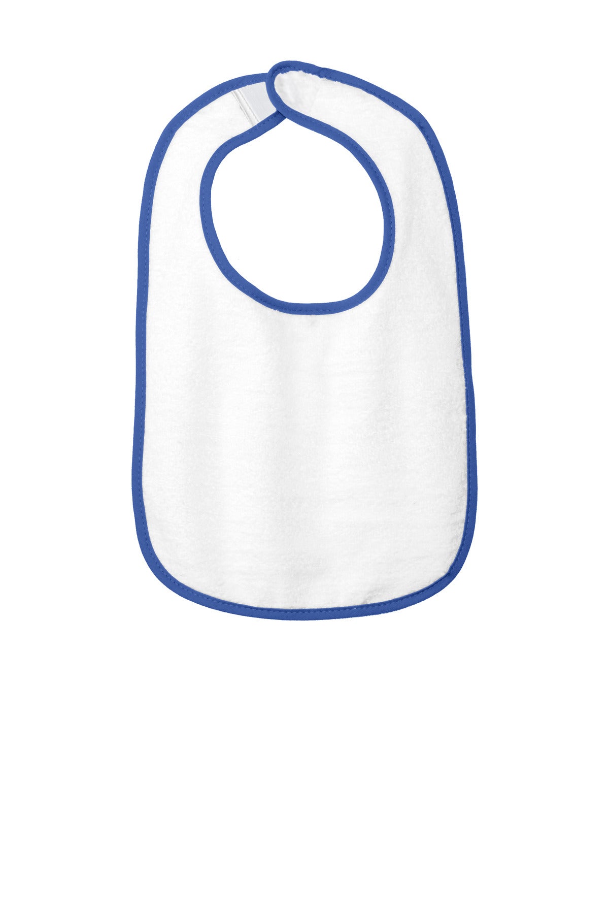 Rabbit Skins ™  Infant Contrast Trim Terry Bib. RS1003