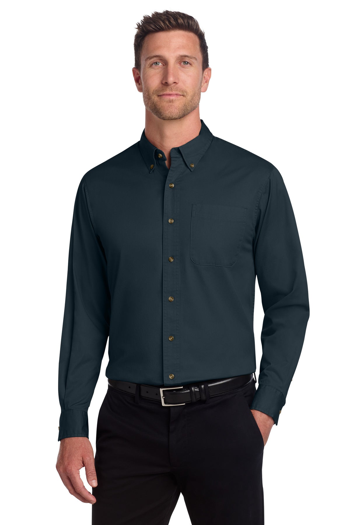 Port Authority ®  Long Sleeve Twill Shirt.  S600T