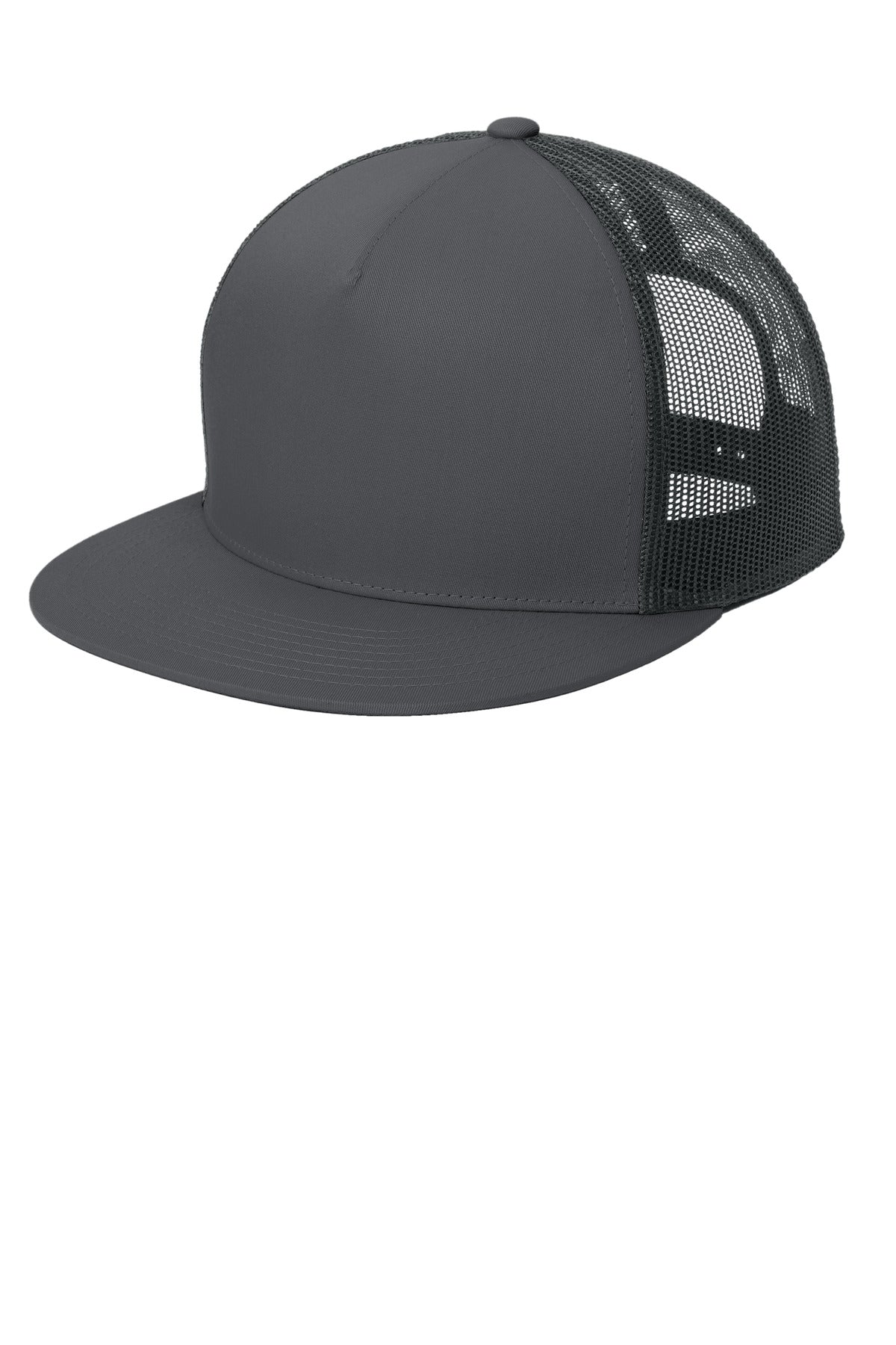 Sport-Tek ®  YP Classics  ®  5-Panel Classic Trucker Mesh Back Cap. STC38