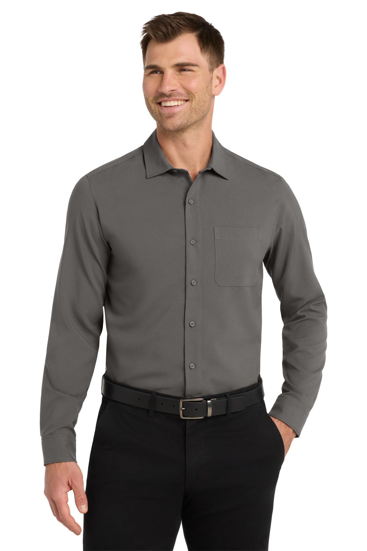 Port Authority  ®  Long Sleeve Performance Staff Shirt W401