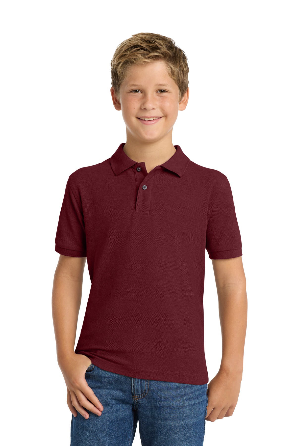 Port Authority ®  Youth Silk Touch™ Polo.  Y500