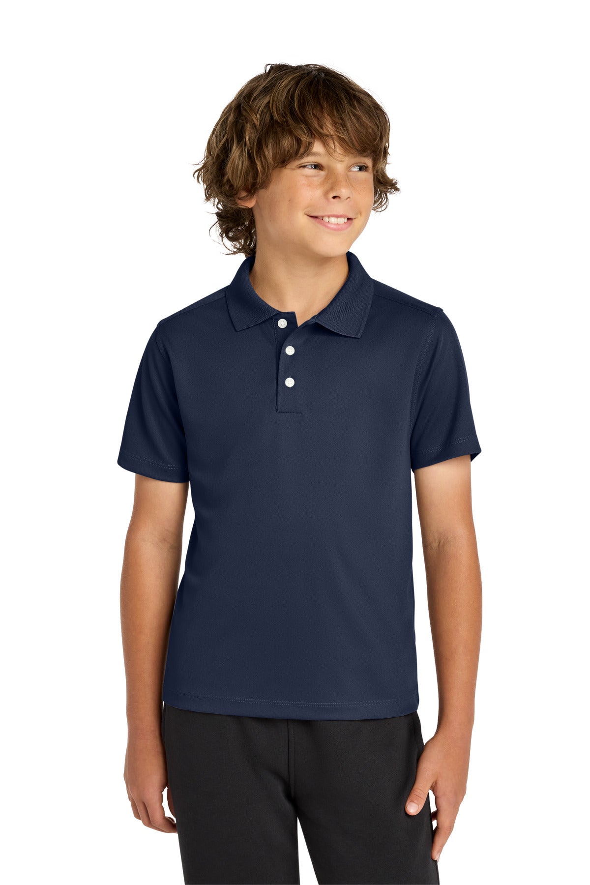 Sport-Tek ®  Youth UV Micropique Polo YST740