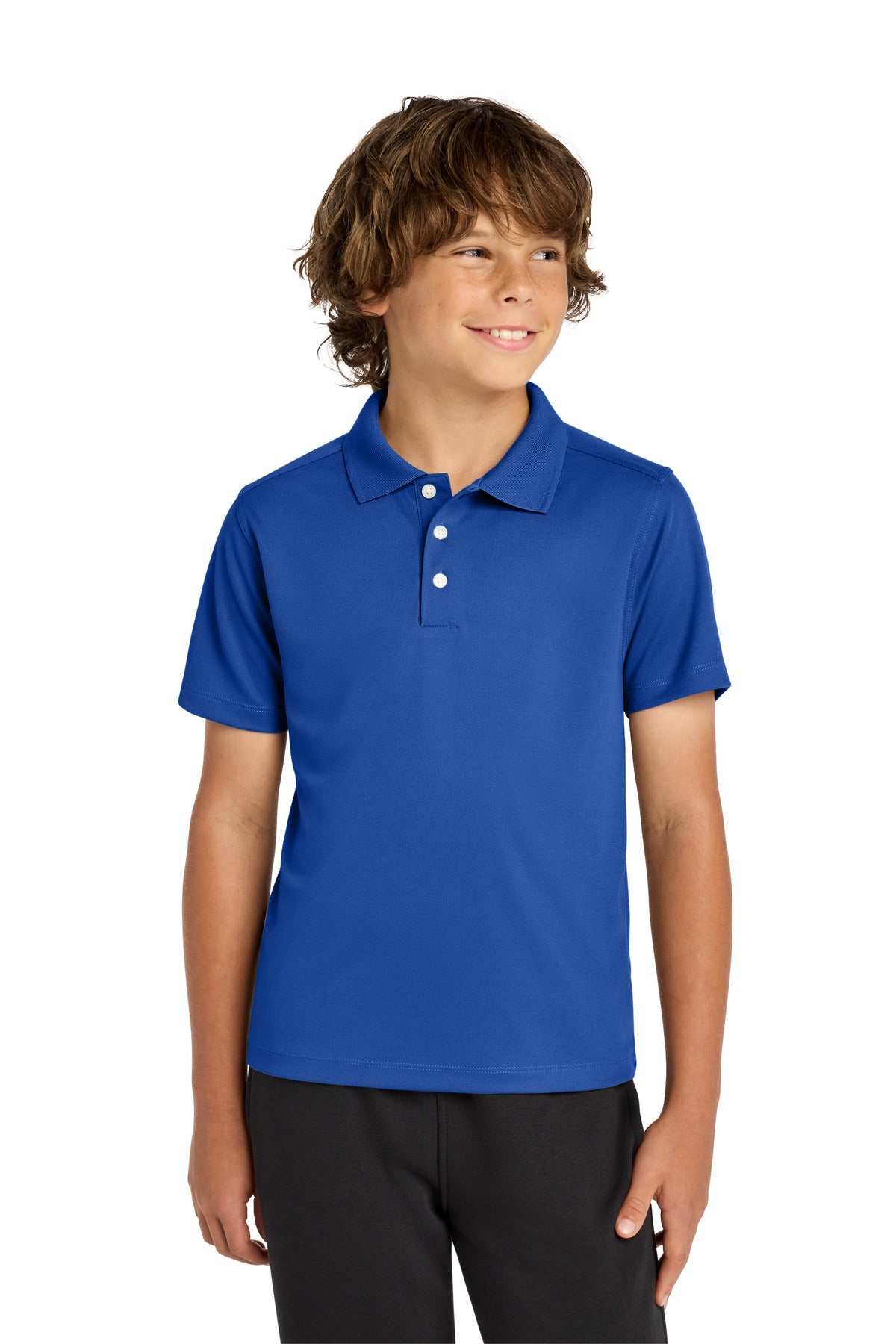 Sport-Tek ®  Youth UV Micropique Polo YST740