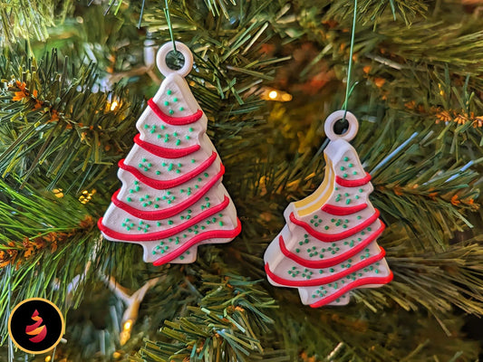 Christmas Tree Cake Ornament