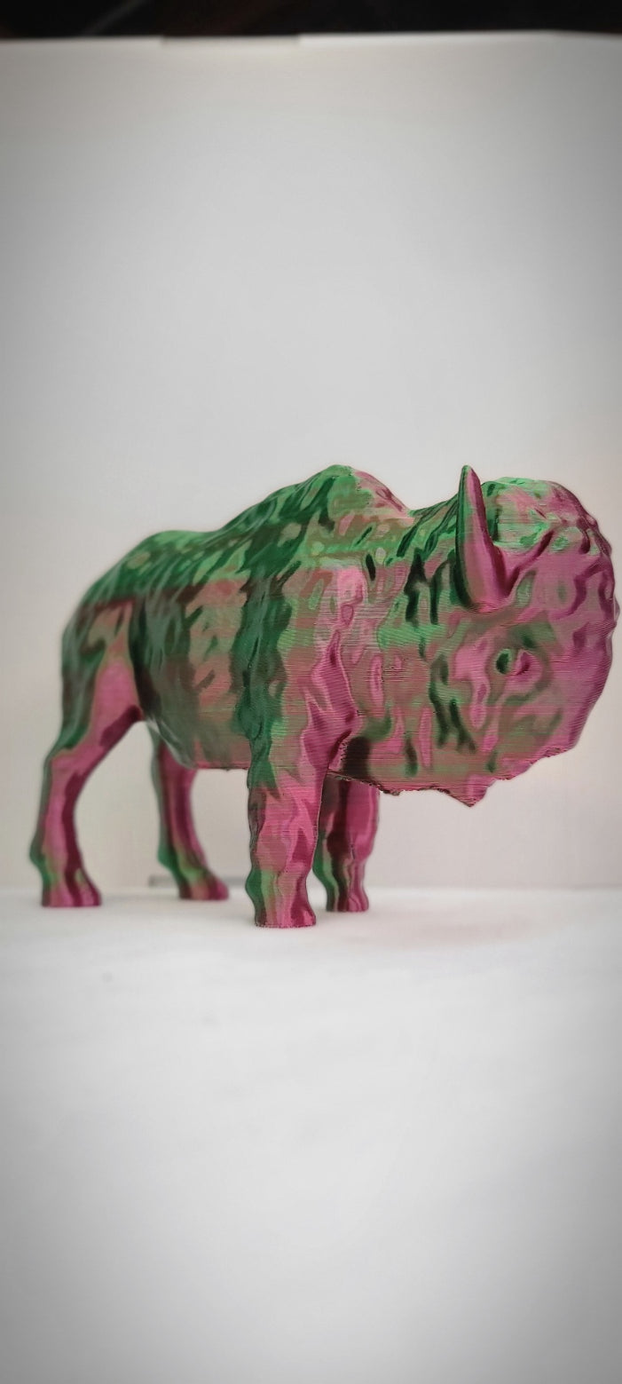 3D Printed Buffalo