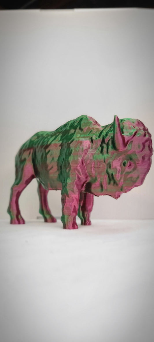 3D Printed Buffalo
